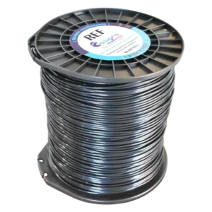 LINEA DE NYLON 3.3 X 10LB REDONDO NEGRO (457MTS)