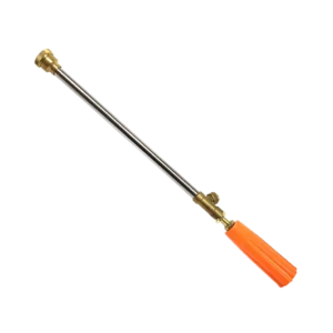 Lanza Recta Mango Sencillo Punta Y Acople En Cobre De 40Cm