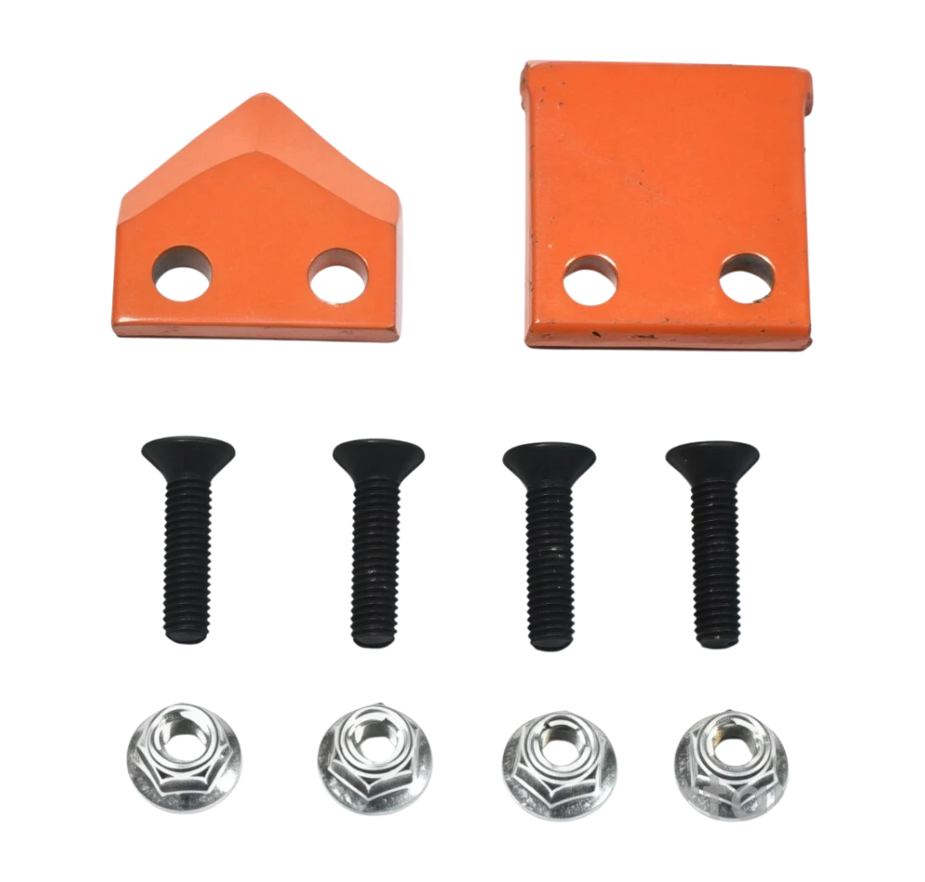 Juego De Cuchillas Con Tornillos Y Tuercas Para Broca De Ahoyador 10Mm