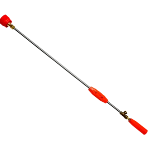 Lanza Pulverizadora De Alta Descarga Doble Mango Punta, Nucleo Y Acople En Cobre 90Cm (J)